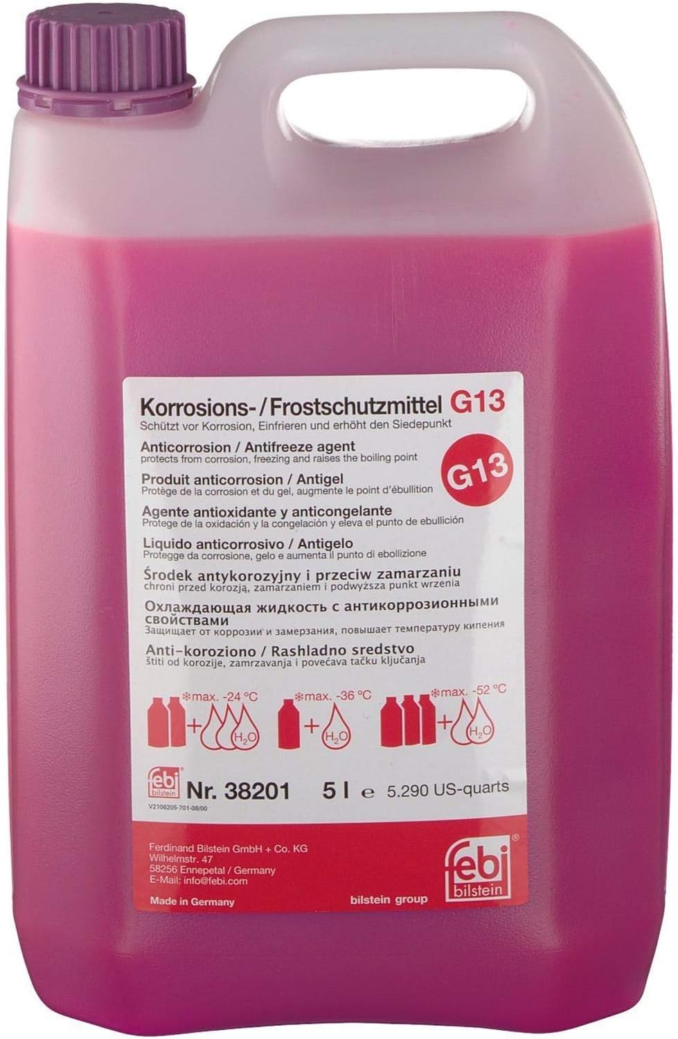 febi bilstein 38201 Coolant G13, pack of one