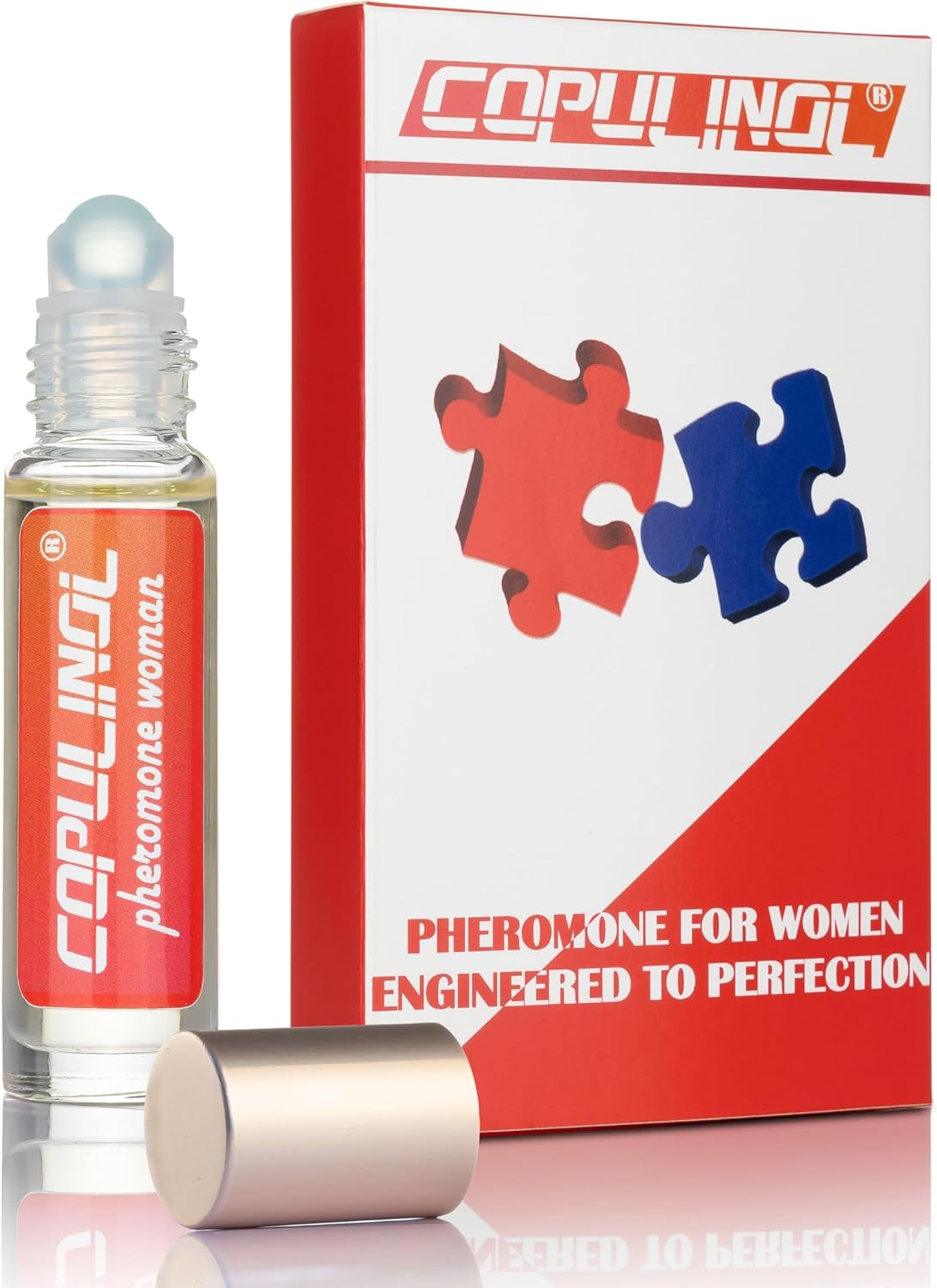COPULINOL by Pherolec Global Female Pheromone Perfume for Women Spray Original Ultra Strong Pheromone Cologne for Her Womens Fragrance Feromon Perfume Scent Infused Essential Oil Essence 10ml Roll On