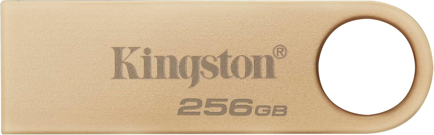 Kingston DataTraveler SE9 Gen 3 - 256GB - 220MB/s read - Metal - USB 3.2 Gen 1 - Gold