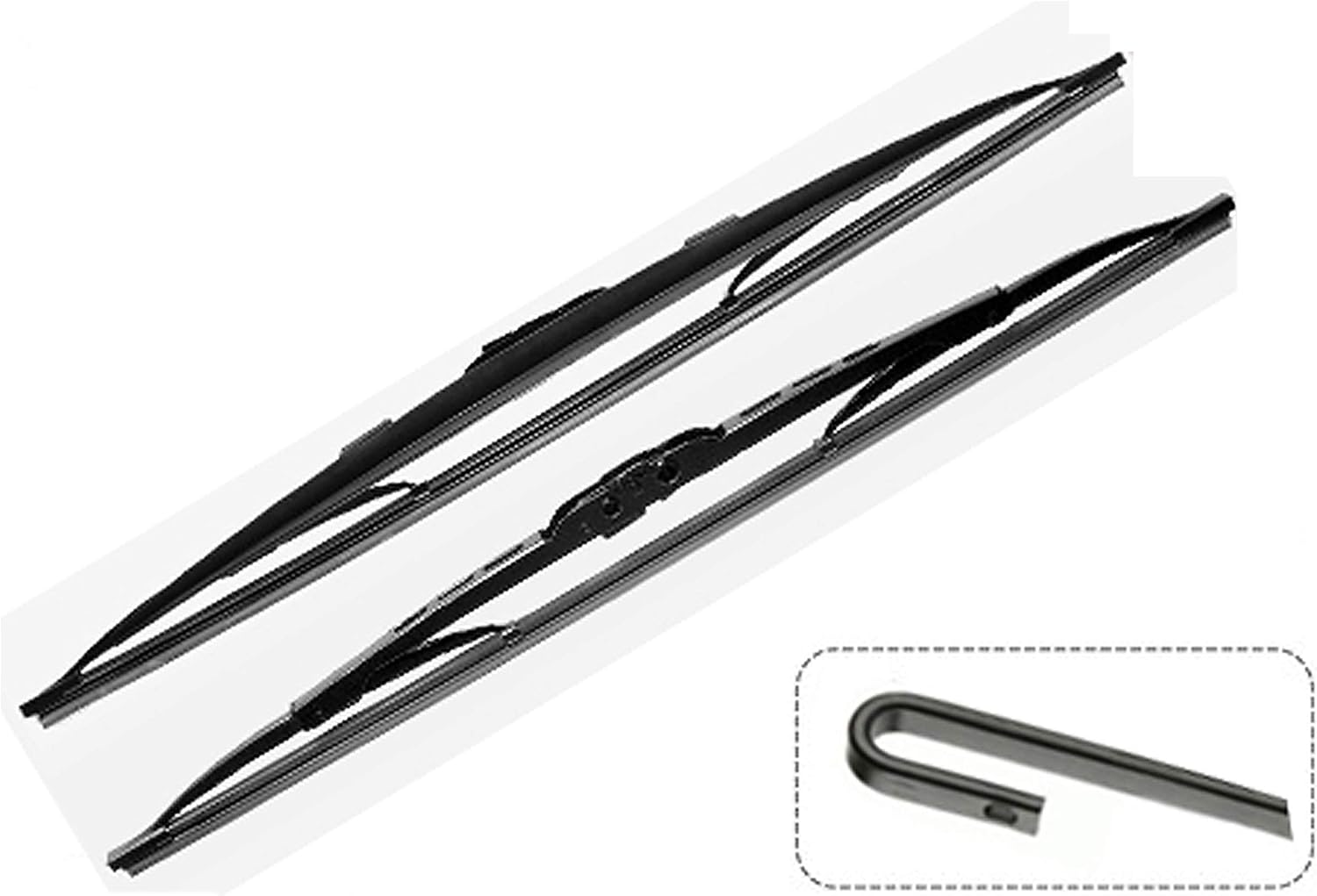 Ford Fiesta Wiper Blade Set Fits to Fiesta Reg Mk6 2002 - 2008