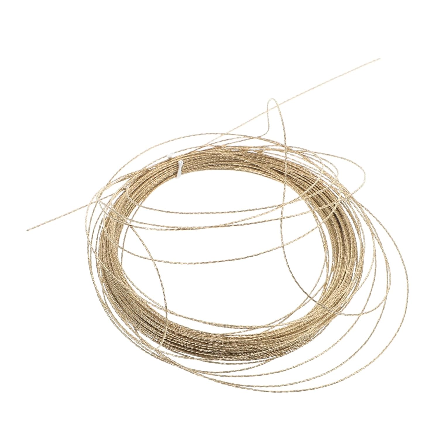 Cabilock Windshield Glass Removal Tool Golden Wire Rope for Auto Glass Cutting Efficient Adhesive Removal Wire for Car Windscreen Repair and Modification Tasks