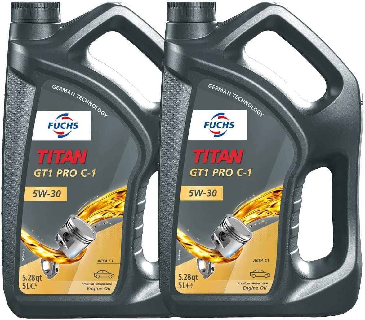 Fuchs 10 Liter TITAN GT1 PRO C-1 SAE 5W-30 Engine Oil (2 x 5L)