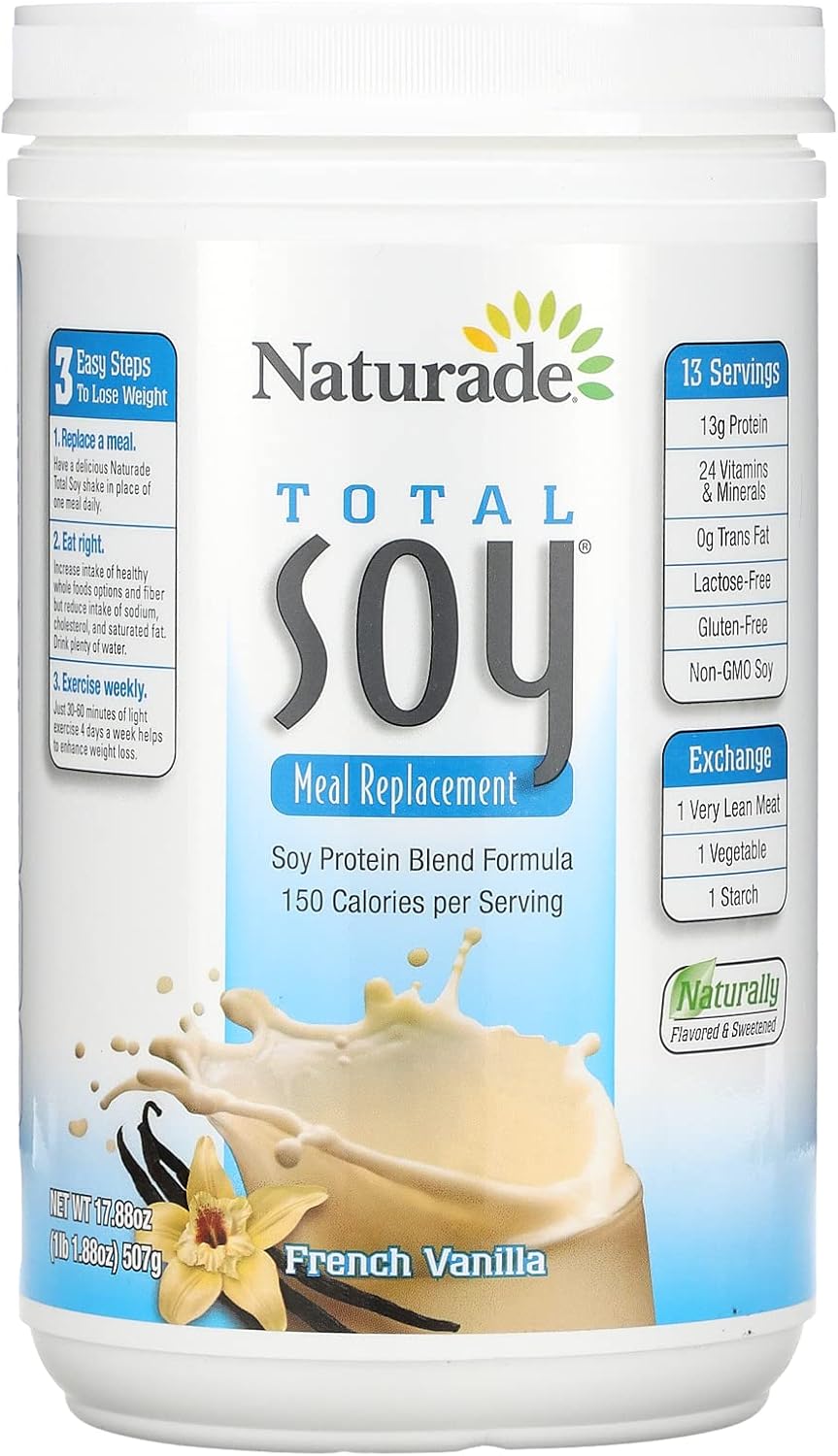 Naturade Total Soy Meal Replacement French Vanilla - 18 Oz