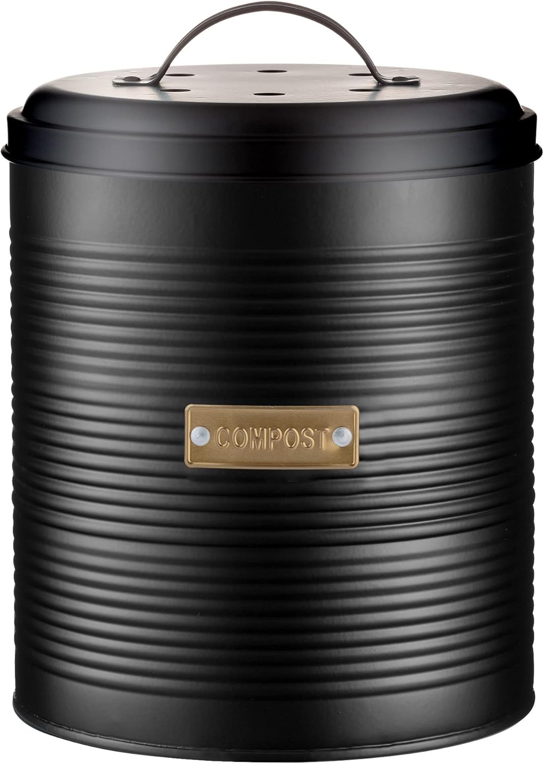 Typhoon Otto Black Compost Caddy 2.5 Litre