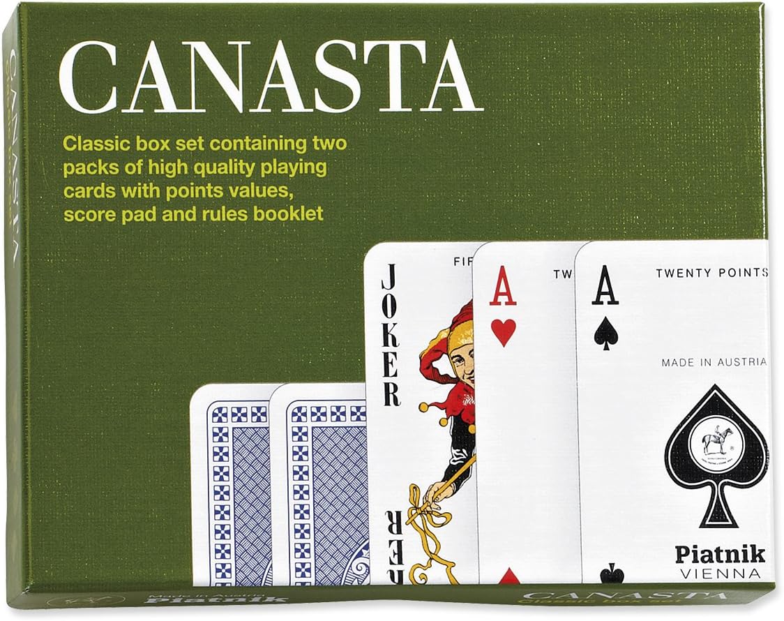 Gibsons Canasta Double Deck Playing Cards from Piatnik | Card Game | Pack of cards