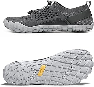 NORTIV 8 Men's Water Shoes Barefoot Athletic Lightweight Sports Aqua Shoes Outdoor Swim Fishing Hiking Diving Surf Walking Water Shoe TREKMAN