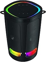 Altec Lansing Soundbucket XL - Waterproof Bluetooth Speaker with Customizable LED Lights, Qi Wireless Charging, 20 Hours Playtime & 100 Foot Range