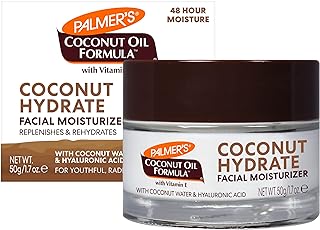 Palmer’s Coconut Oil Formula Coconut Water Face Moisturizer, 1.7 Ounce Jar