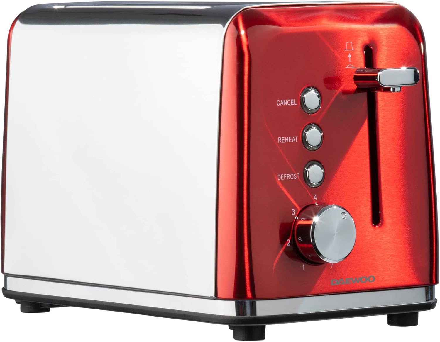 Daewoo SDA1584, Red 2 Slice Toaster