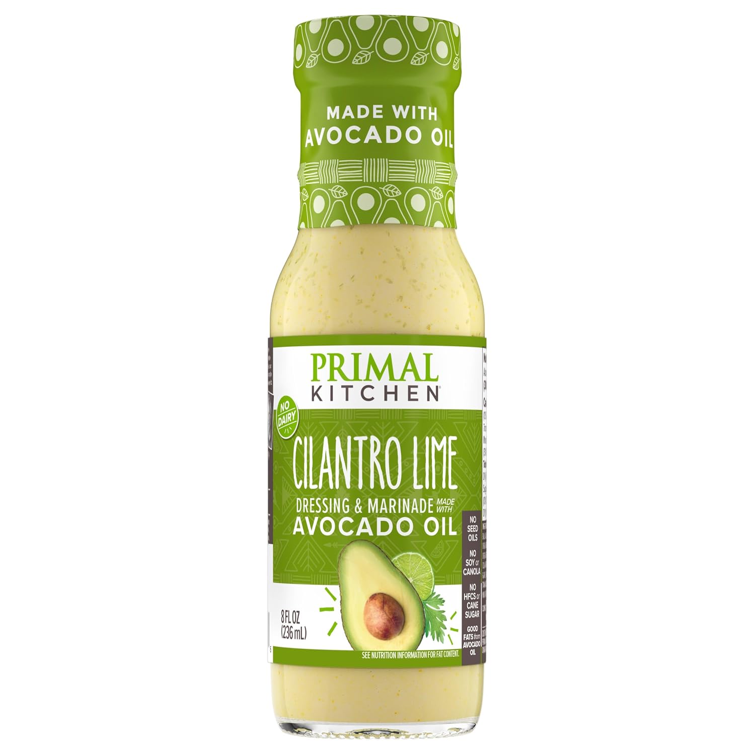 PRIMAL KITCHEN Cilantro Lime Dressing, Pack of 1