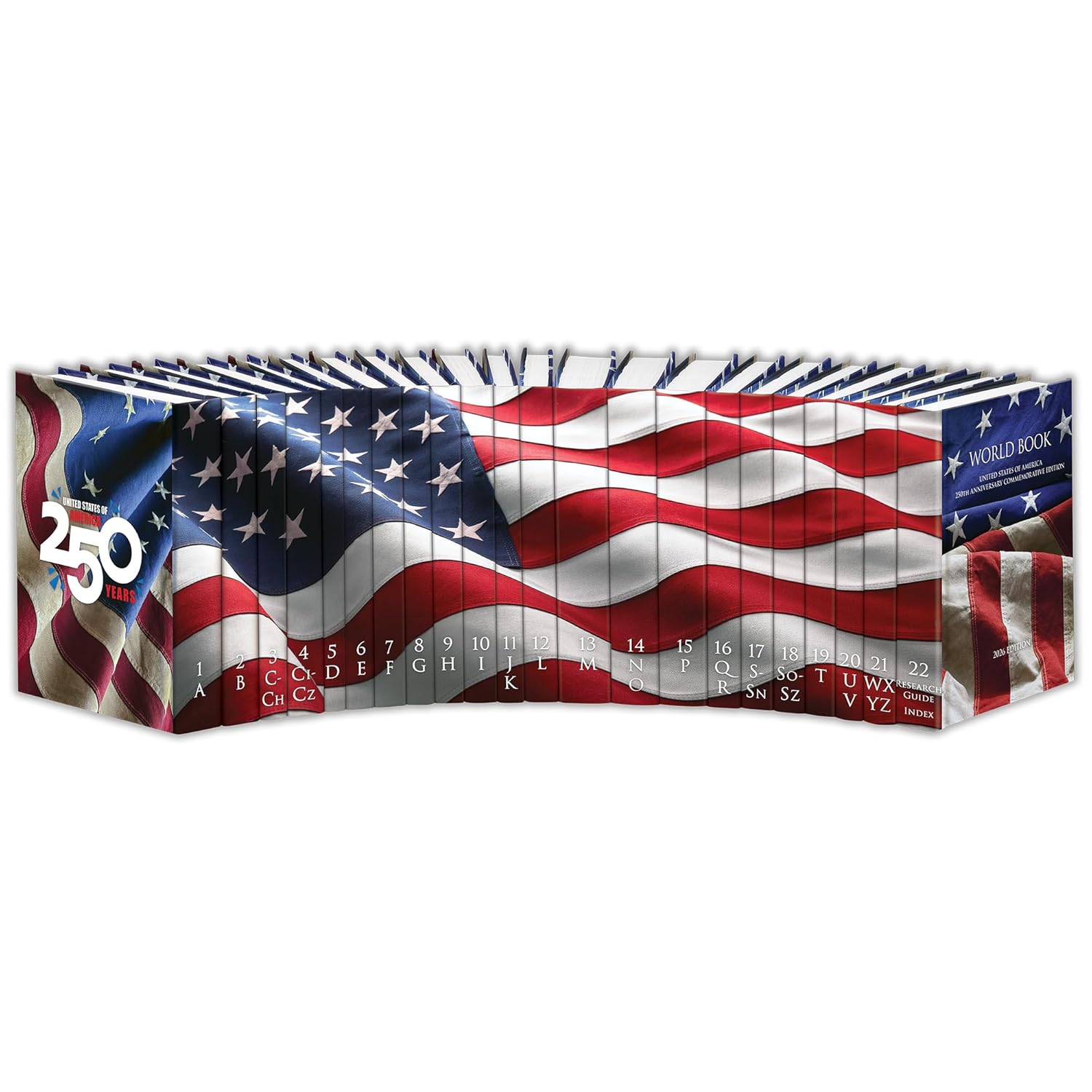 The World Book Encyclopedia 2026 - Hardcover 22 Volume Set - Over 17,000 Articles