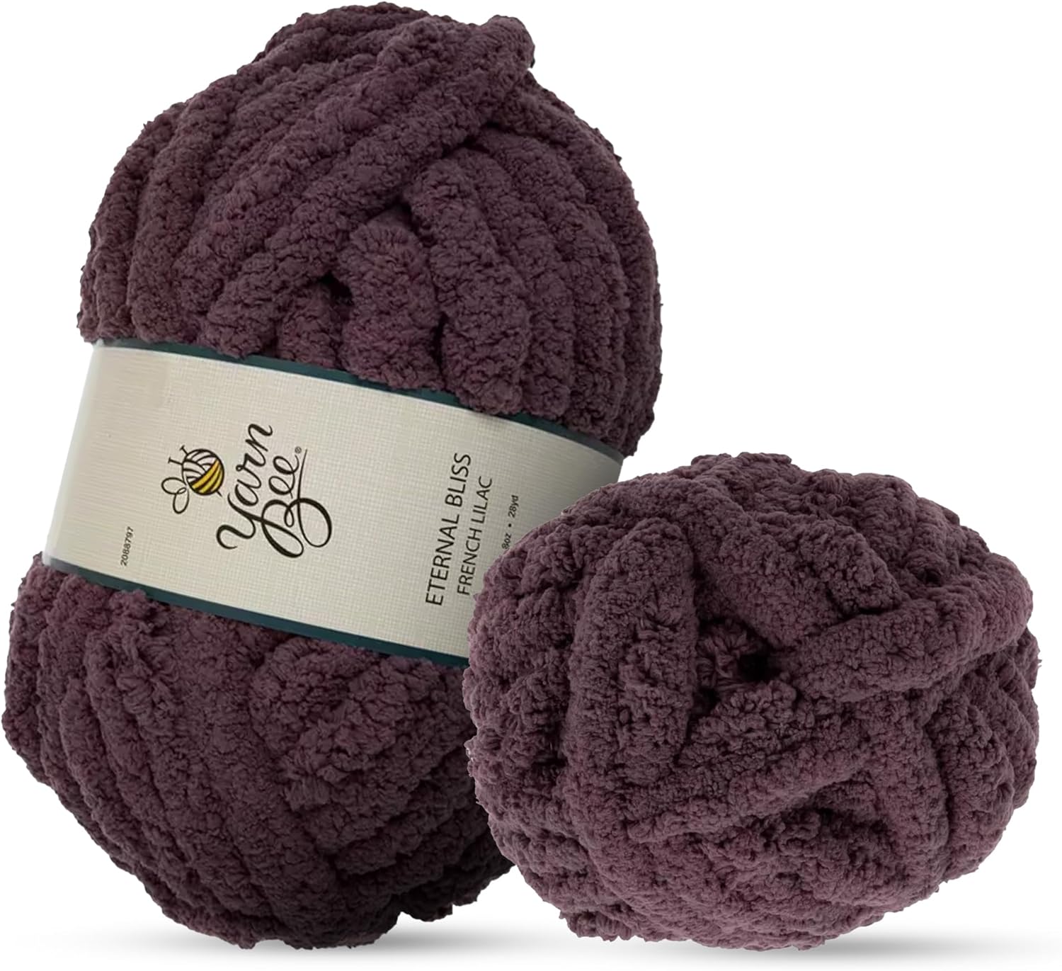 Hobby Lobby French Lilac Yarn Bee Eternal Bliss Yarn Chunky Knitting and Craft DIY Material