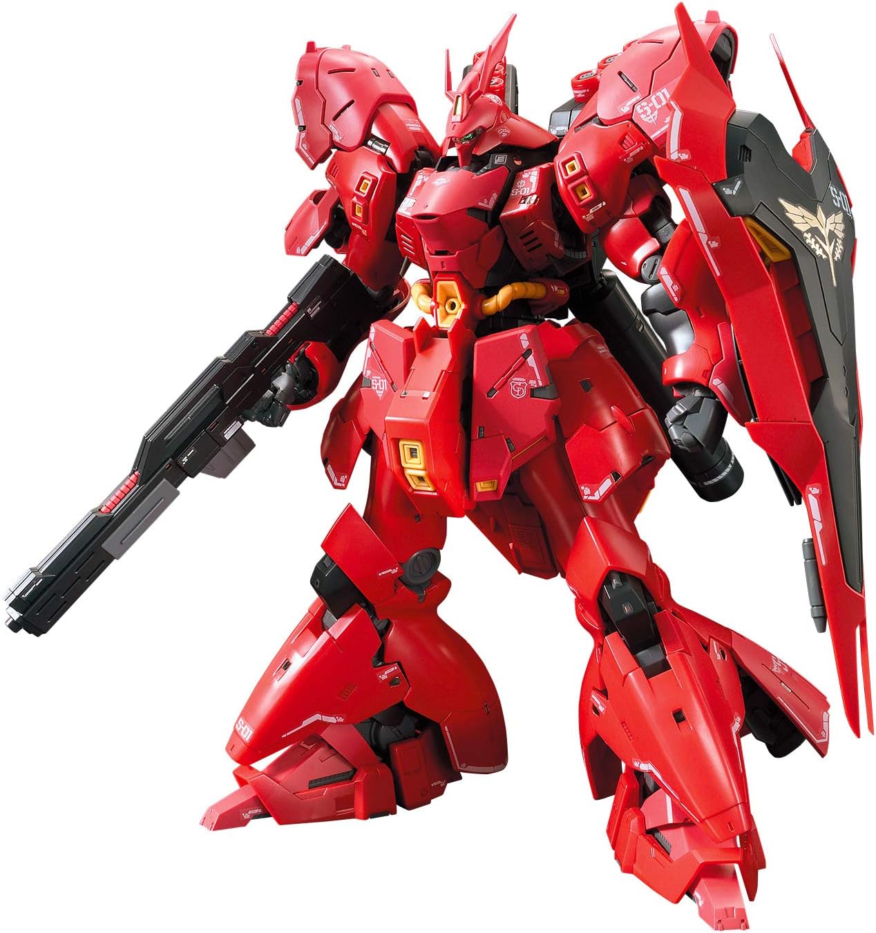 BANDAI NAMCO Entertainment Mobile Suit Gundam Char's Counterattack RG 1/144 Sazabi Plastic Model Kit, Large