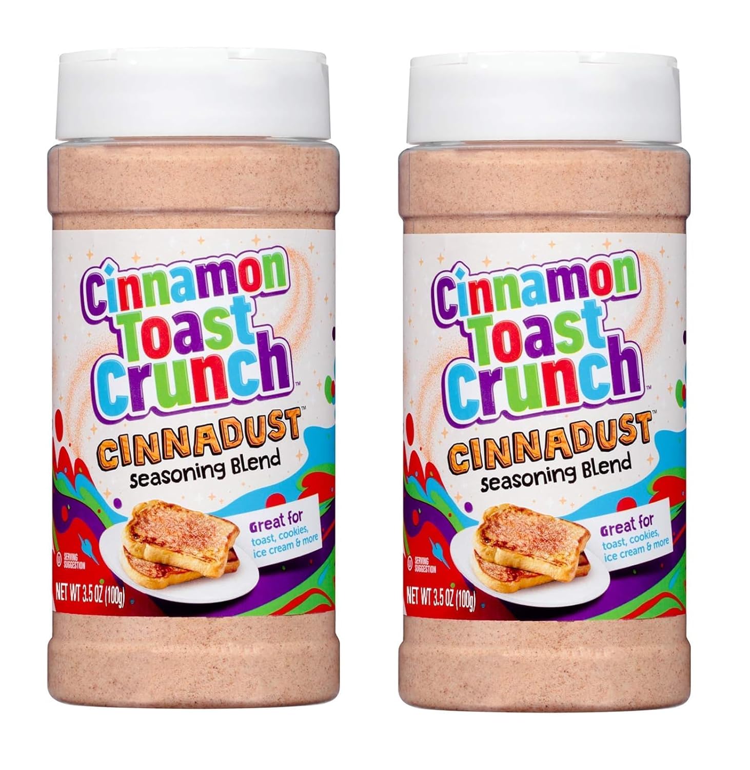 Cinnamon Toast Crunch Cinnadust Seasoning 3.5 Oz Pack of Two