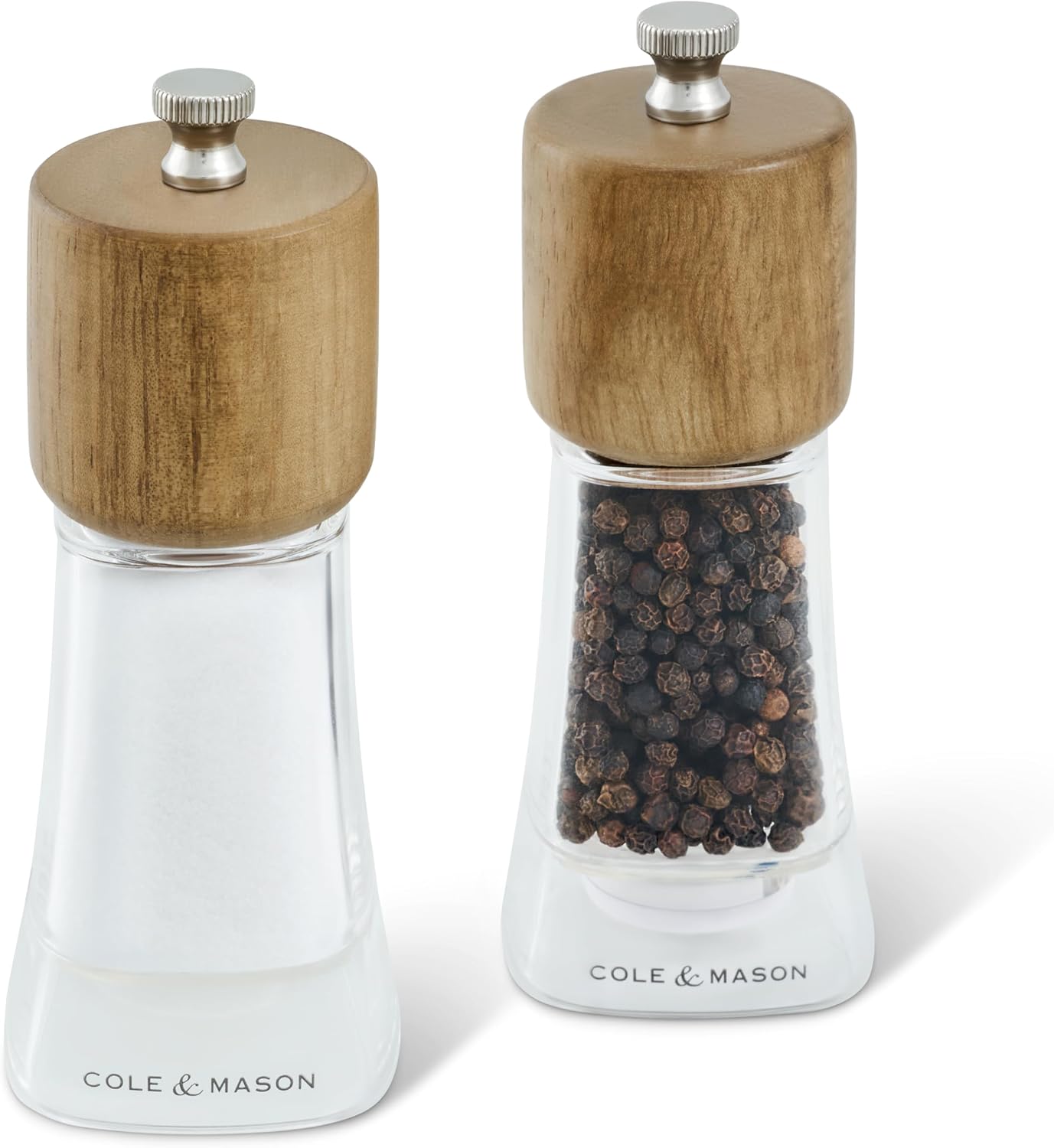 Woodbury 134mm Salt & Pepper Mill Gift Set