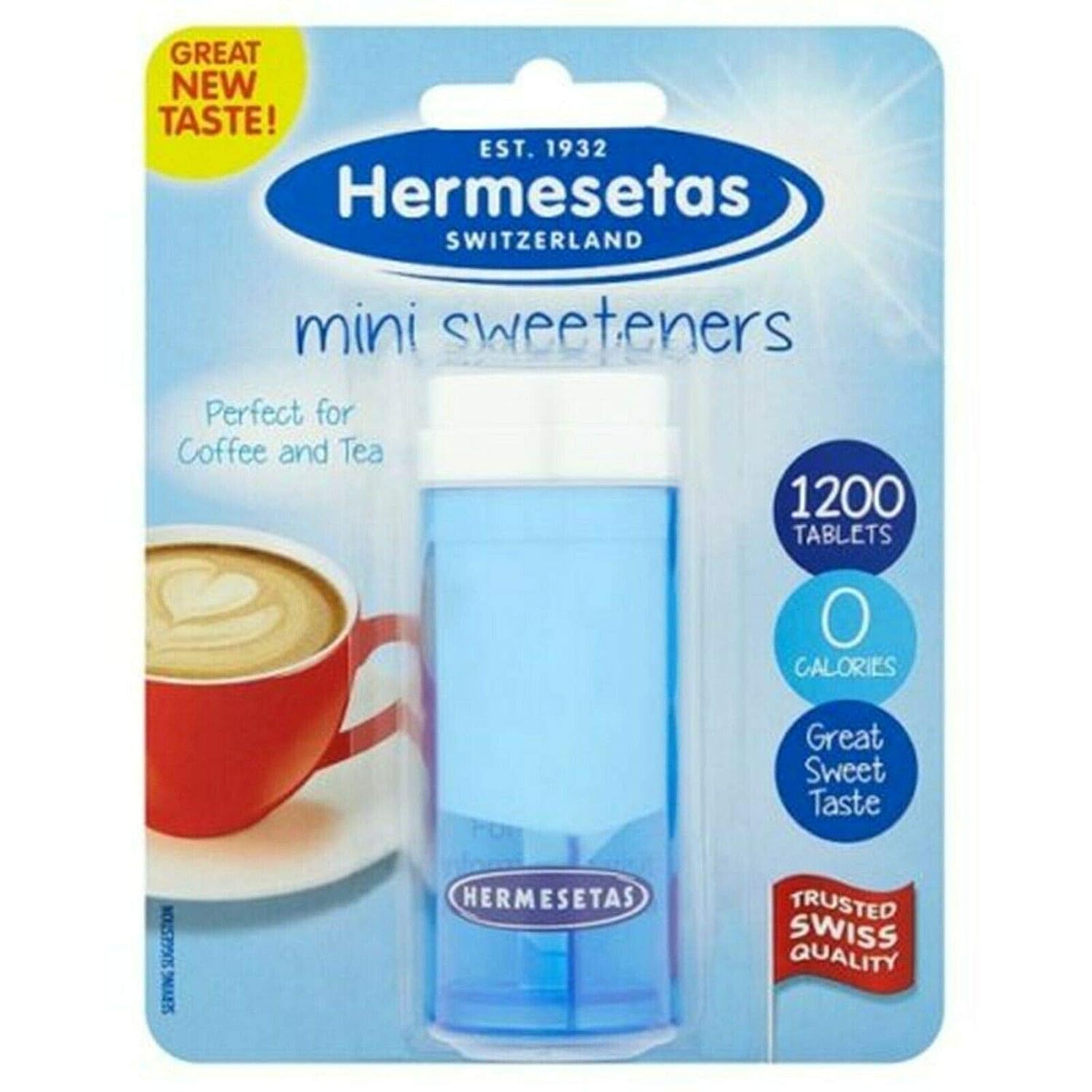 Hermesetas Mini Sweeteners (1200) - Pack of 6