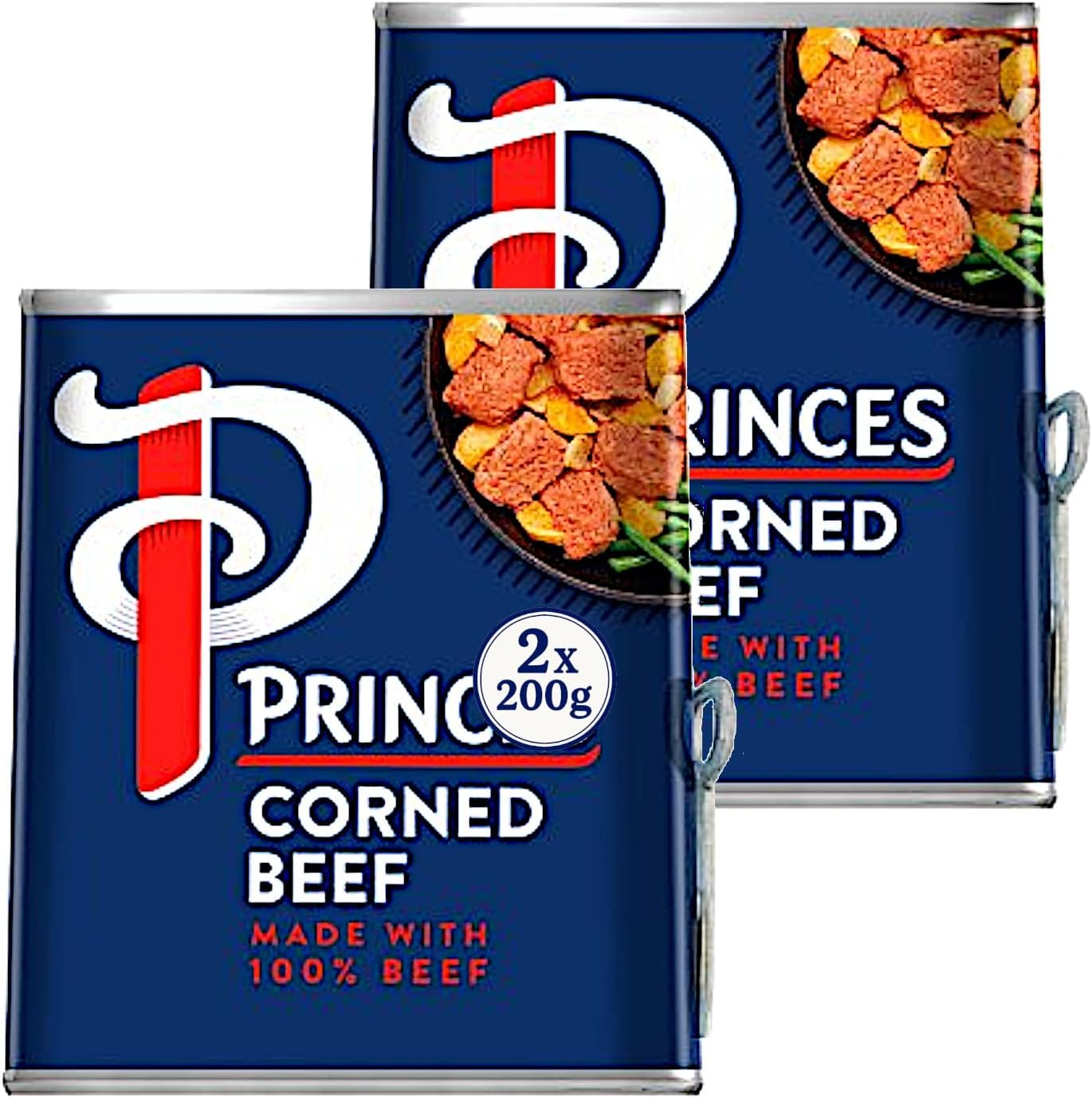 Corned Beef Duo Pack - with 2 x 200g Tins. Classic Versatile Canned Meat Multipack