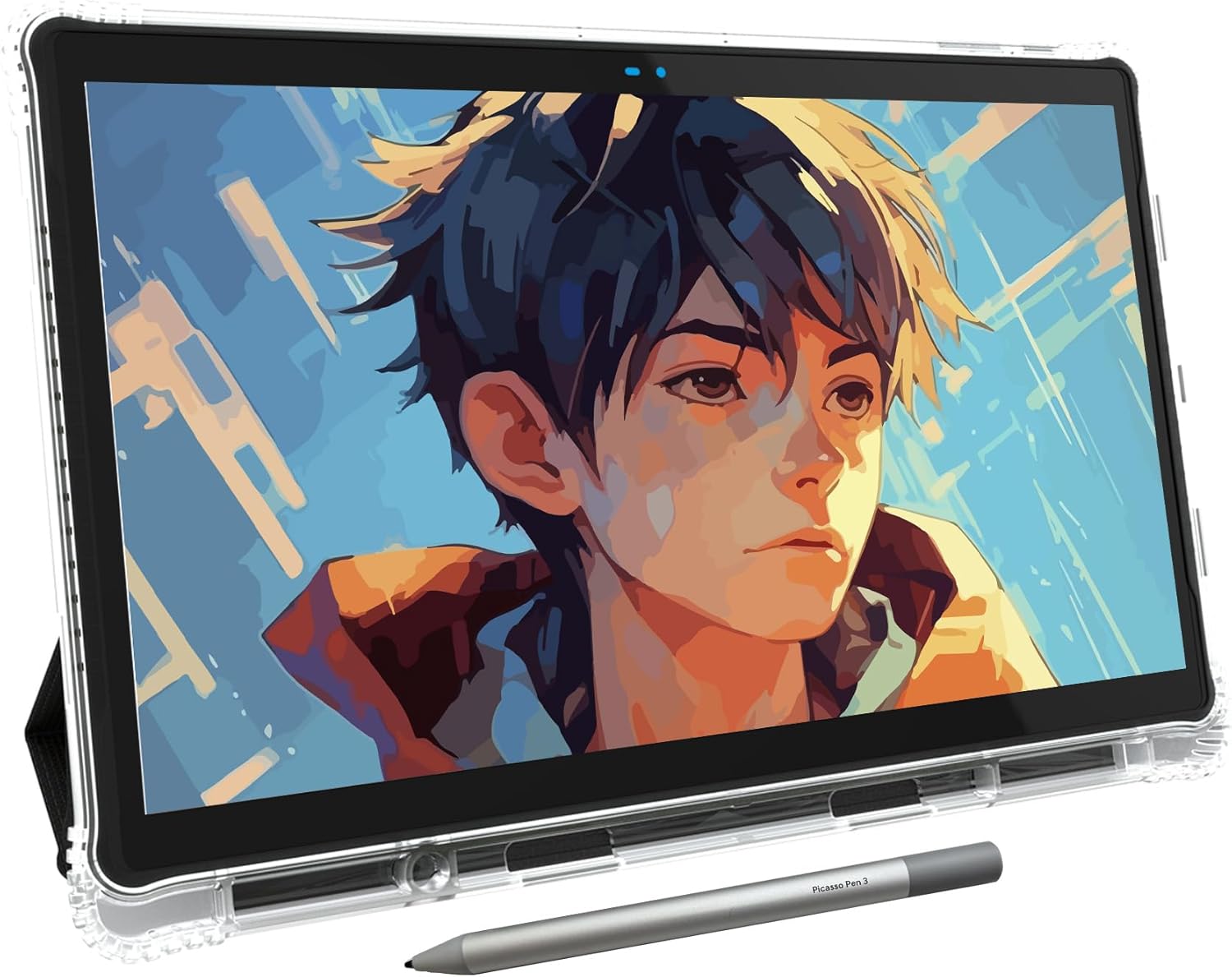 X11 Drawing Tablet • No Computer Needed • 11" Screen 2K • Drawing Apps & Tutorials • Stylus Pen • Portable • Standalone • Best Gift for Beginner Digital Graphic Artist • PCX11