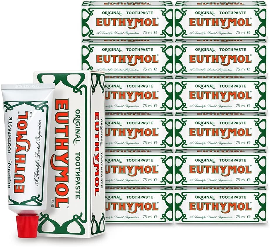 VERBASA Ethymol Original Toothpaste 75ml (PACK of 12)