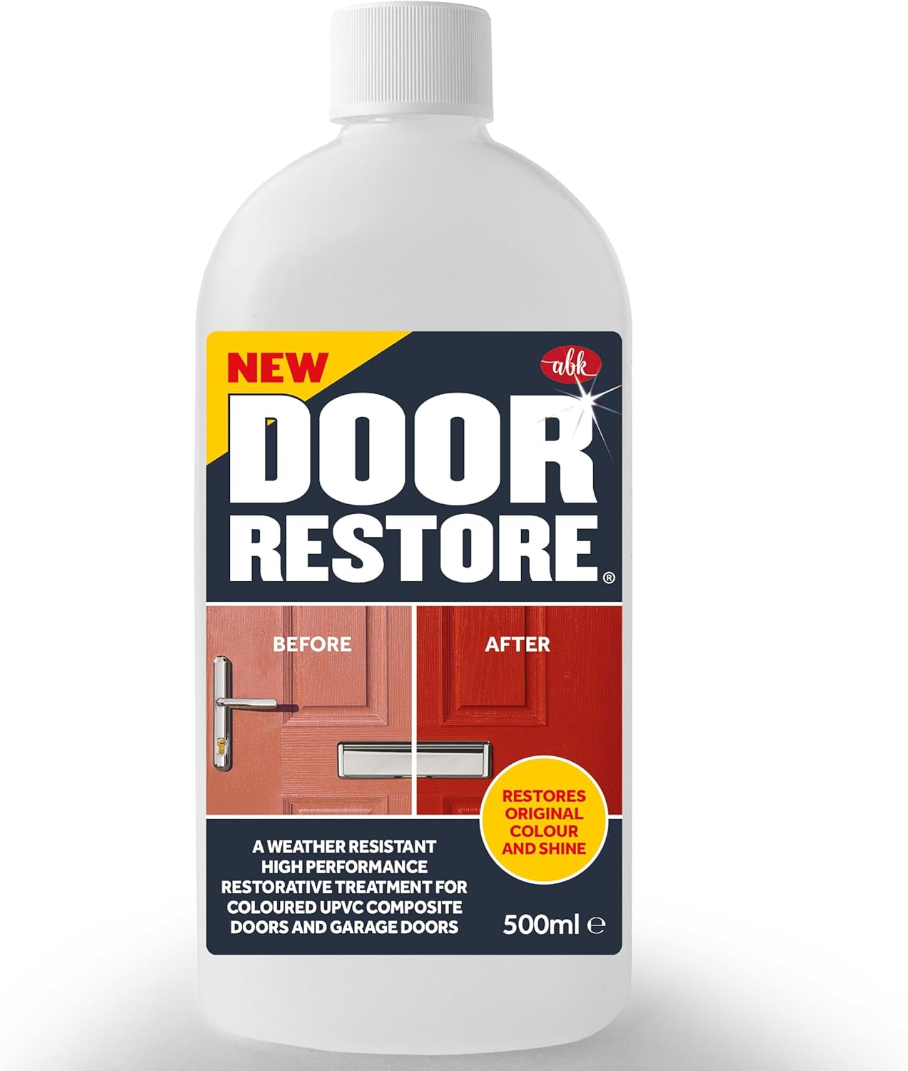 New Door Restore | Restore Colour and Appearance of Faded Composite uPVC Doors | 500ml