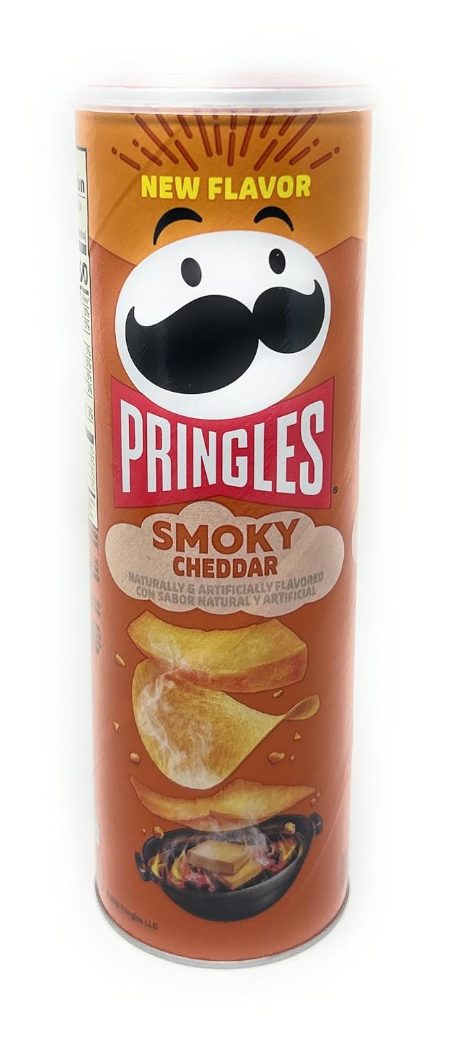Pringles Crisps Smoky Cheddar 5.5oz