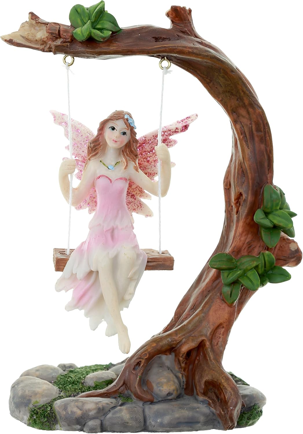 Flower Fairy Swing Figurine