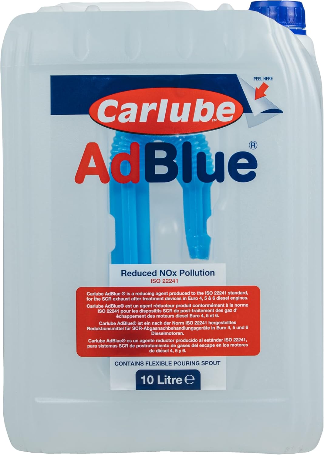 Carlube AdBlue with Integrated Easy Pour Spout, 10 Litres