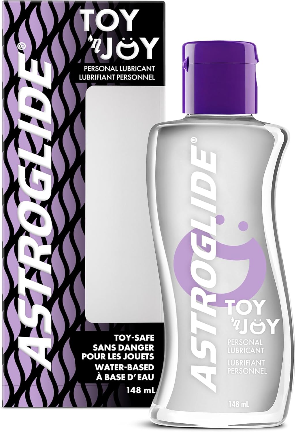 Astroglide Water Based Lube (5oz), Toy 'n Joy Personal Lubricant for Male and Female Sex Toys