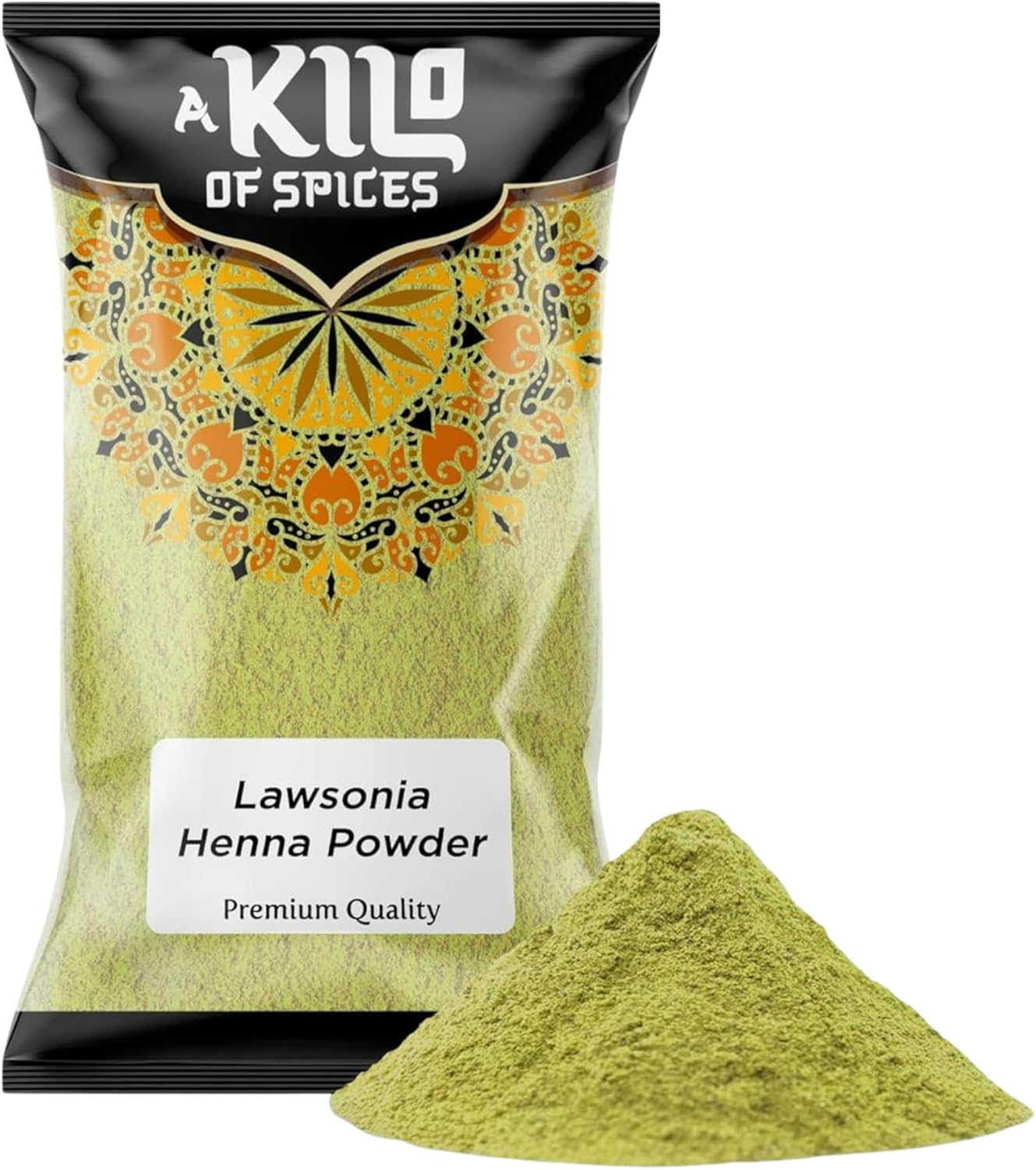 A Kilo of Spices | Lawsonia Inermis Red Henna Powder 1KG | Henna Hair Dye | Revitalise with Natural Red Hair Colour