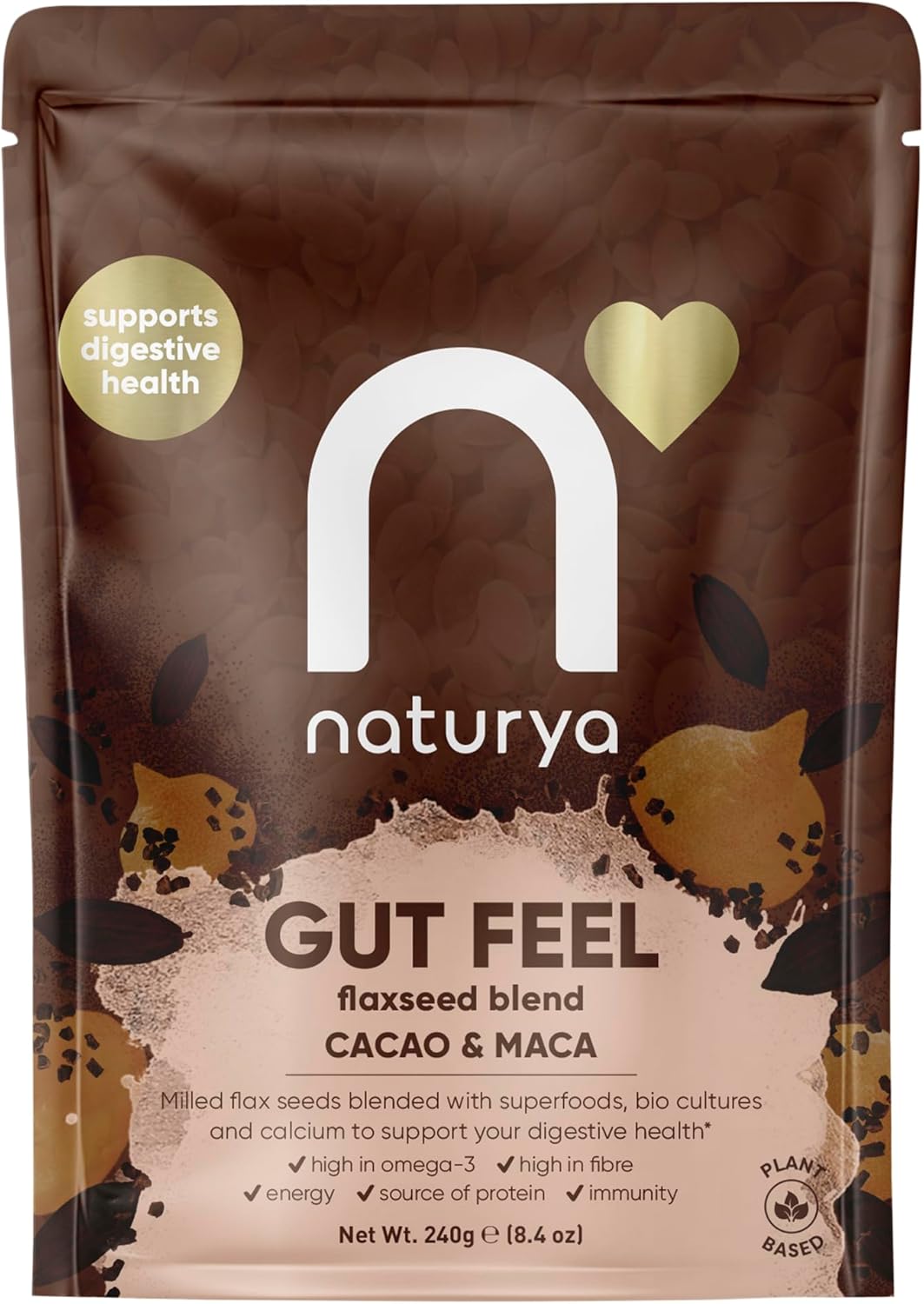 Naturya Gut Feel Cacao and Maca 300 g