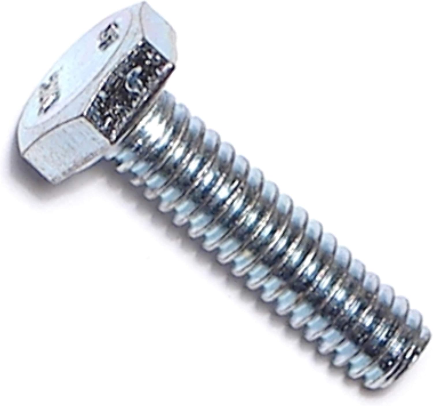 014973243807 Tap Hex Bolt, 1/4-20 x 1, zinc, 100 Count