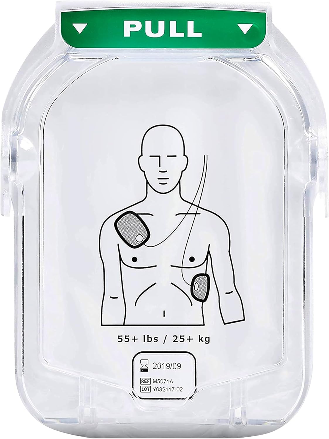 Philips HeartStart AED Defibrillator Adult SMART Pads Cartridge, M5071A