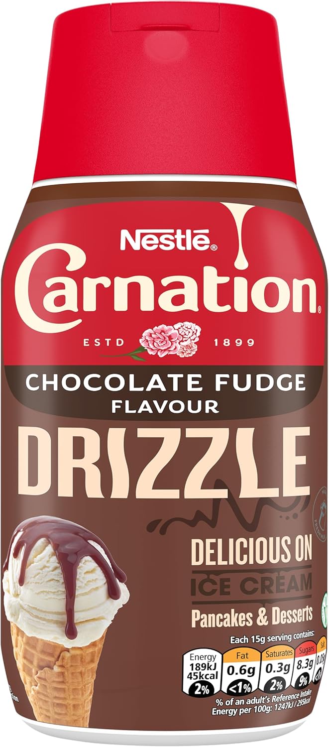 Carnation Chocolate Drizzle Sauce 450g Bottle