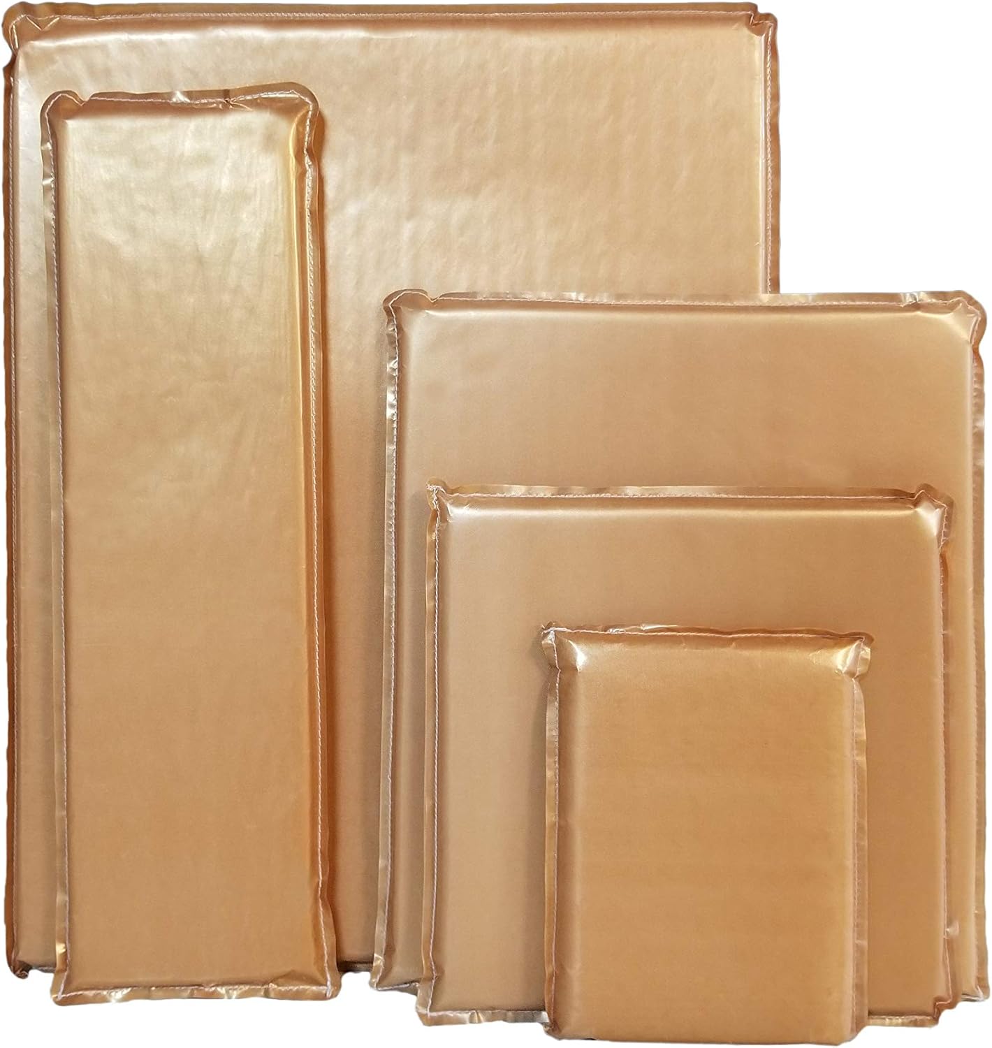 Heat Press Pillow Bundle (5 Pack) 6 x 8", 5 x 18", 10 x 10", 12 x 14", 16 x 20" - Non-Stick PTFE with 3/4" High Temp Foam