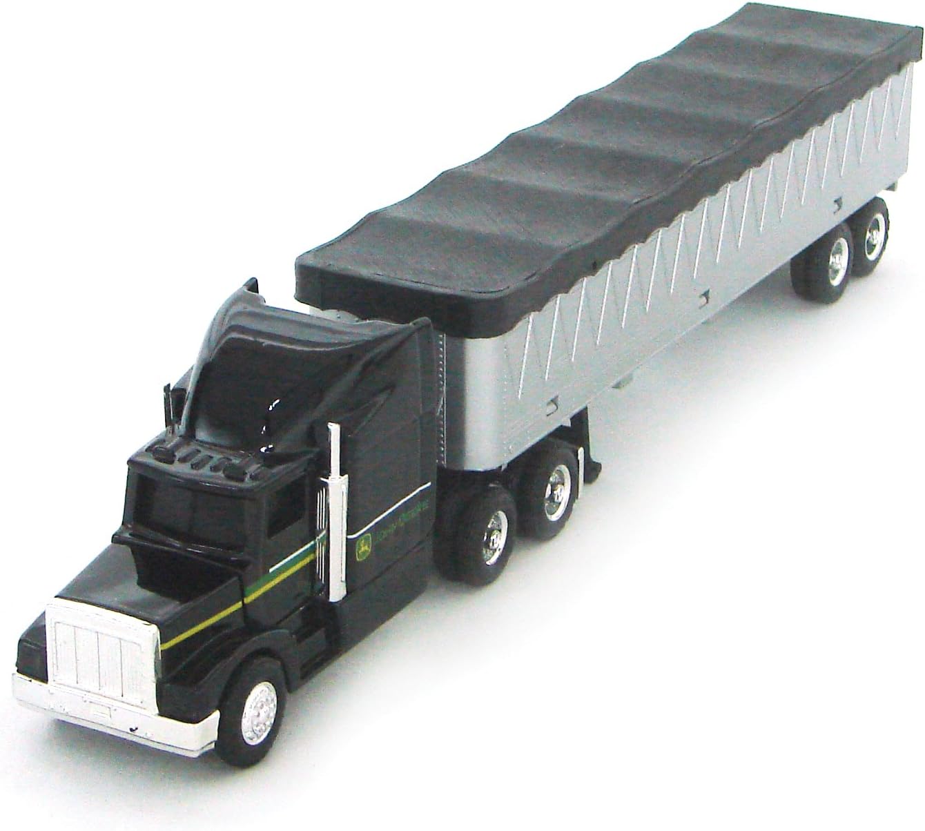 ERTL John Deere Grain Semi Truck Toy Replica - 1:64 Scale - Construction Toys - Die-Cast Metal and Plastic Material - Kids Toys Ages 8 Years and Up