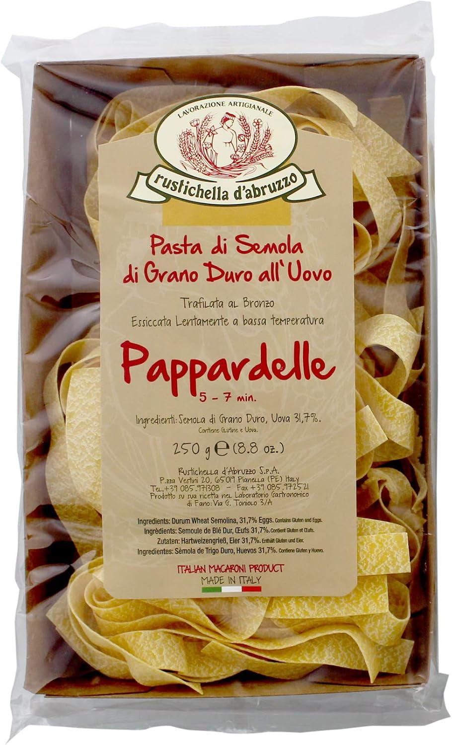 Rustichella d'Abruzzo - Rustichella d'Abruzzo Pappardelle Rustichella