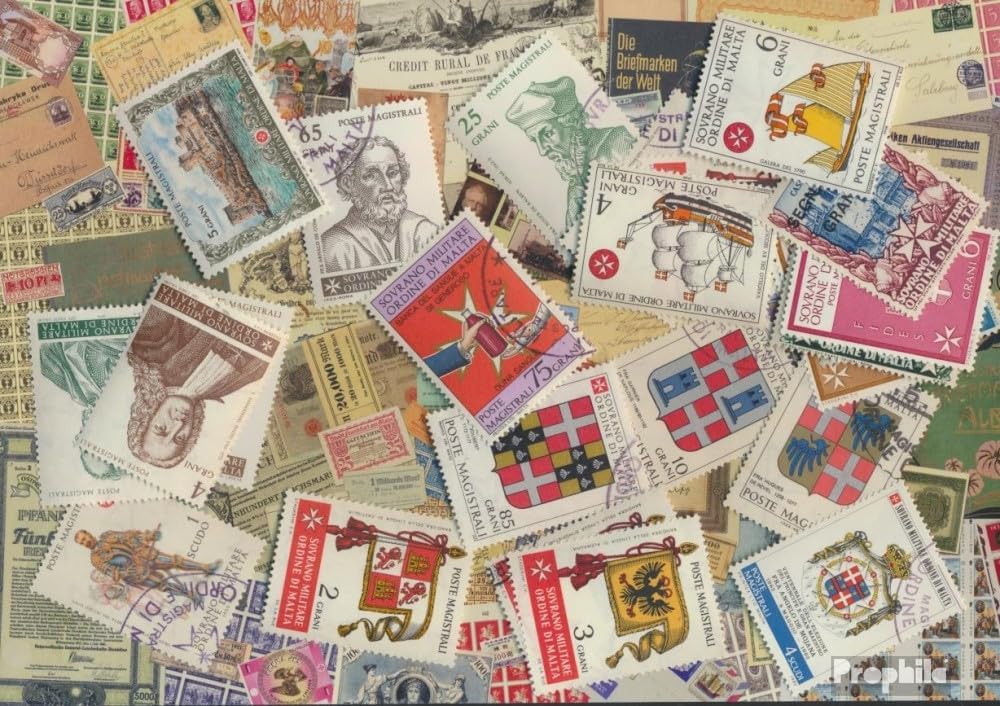 Motives 25 Various Stamps Malteser Orders (Stamps for Collectors) Other Themes