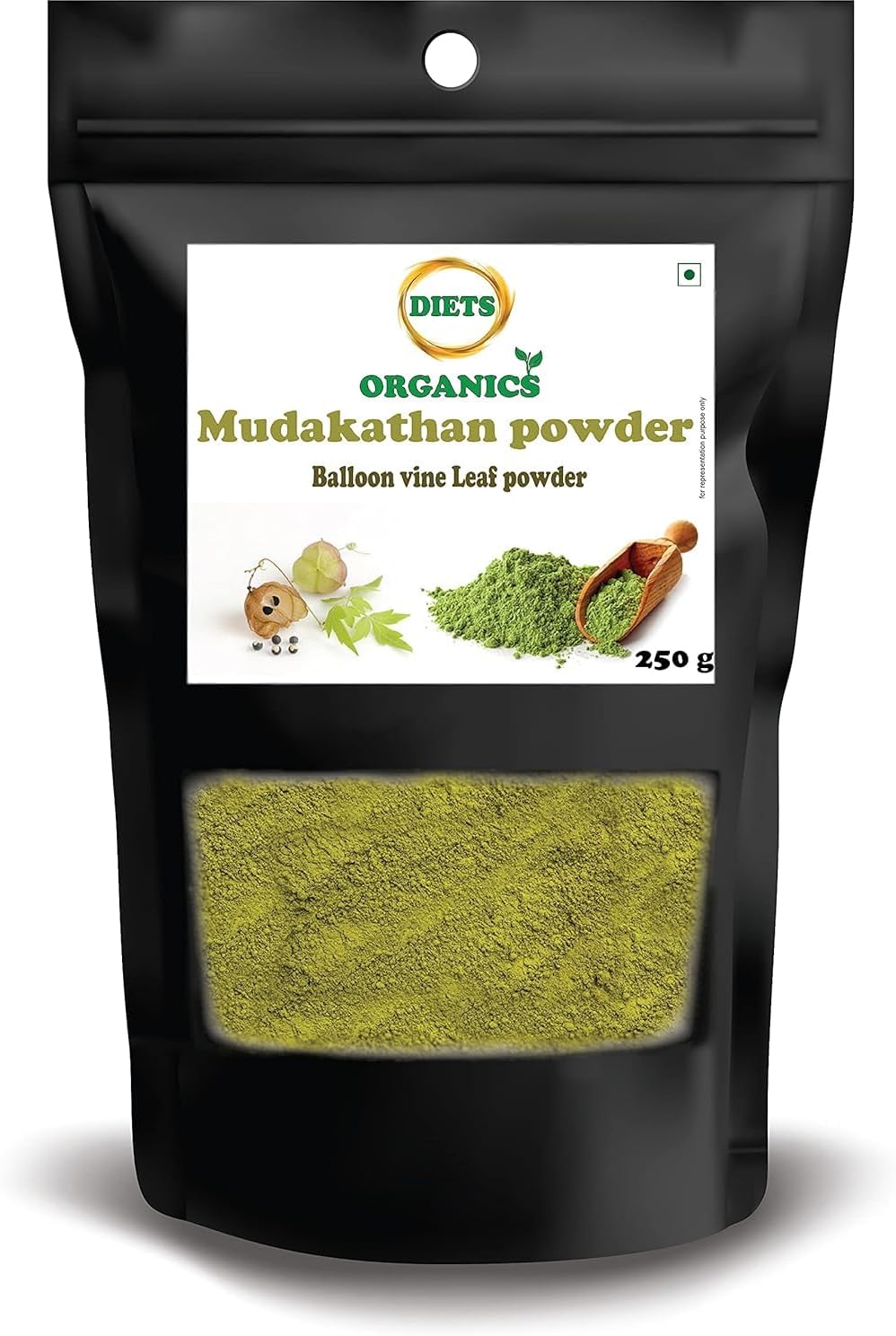 Mudakathan Keerai Powder, Balloon Vine Leaf Powder - 250G