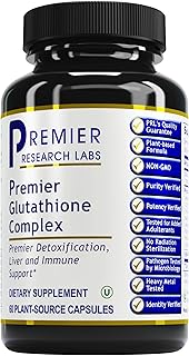 Premier Research Labs Glutathione Complex - Liver & Immune Health Support Supplement* - Glutathione Pill for Daily Immune Support & Natural Liver Cleanse* - 60 Vegetarian Capsules