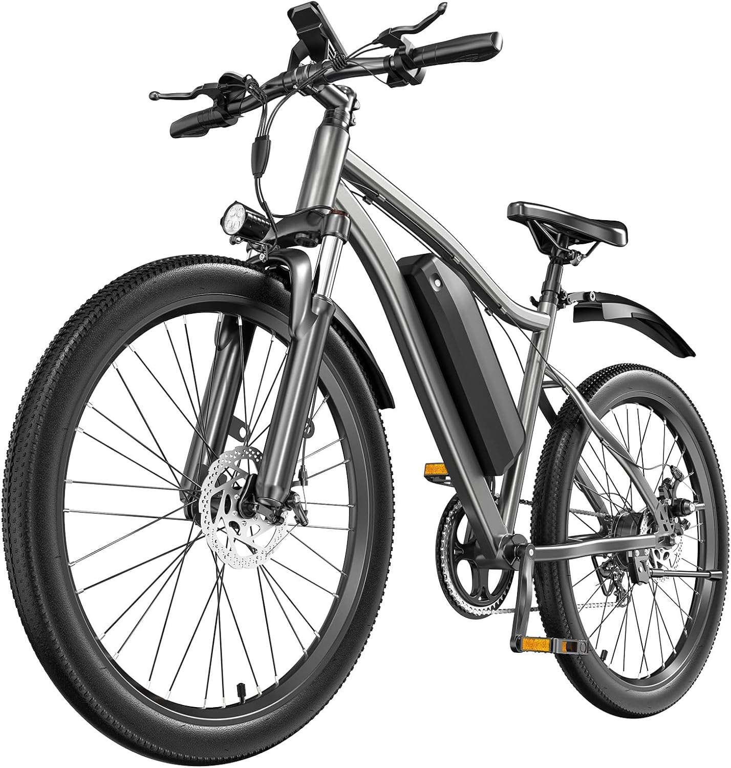Folding Electric Bike for Adults and Teens, 560W Motor 24MPH Compact Commuter Ebike, 32 Miles Range, 48V 10Ah Battery, 3-Level Pedal Assist, 14" Foldable Mini Electric Bicycle, UL 2849 Certified