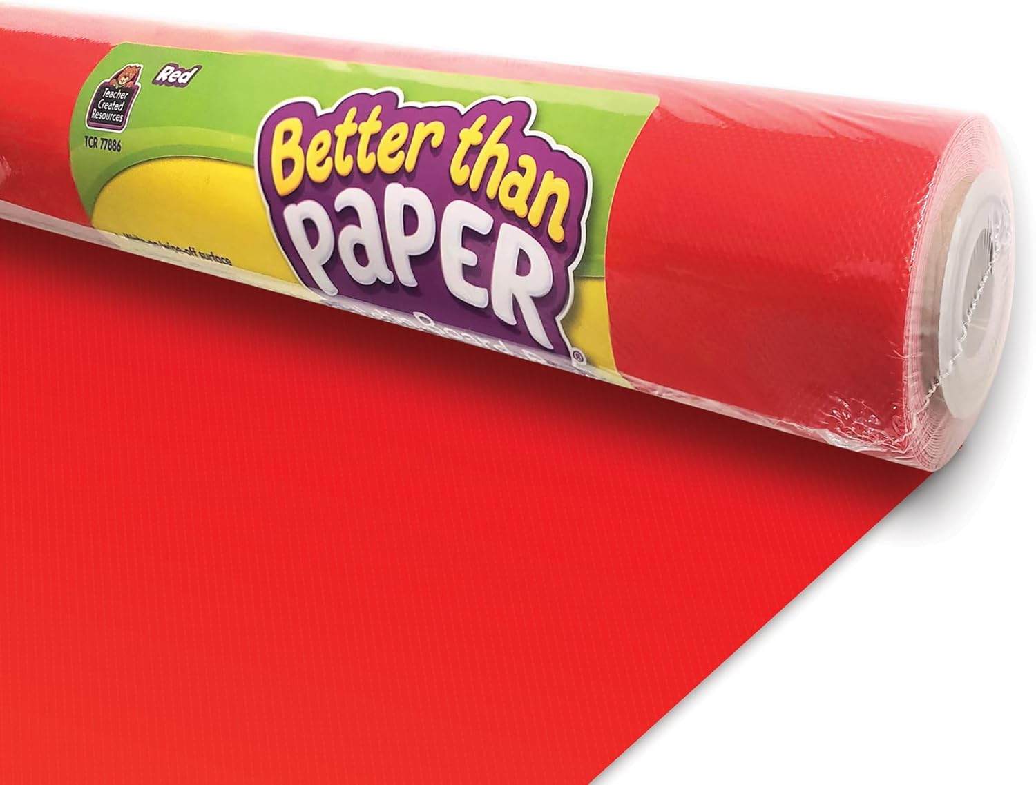 Teacher Created Resources Red Better Than Paper Bulletin Board Roll (TCR77886)