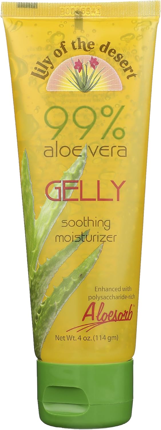 Lily Of The Desert Aloe Vera Gelly, Parabens Free, 4 Ounces (Pack Of 3)