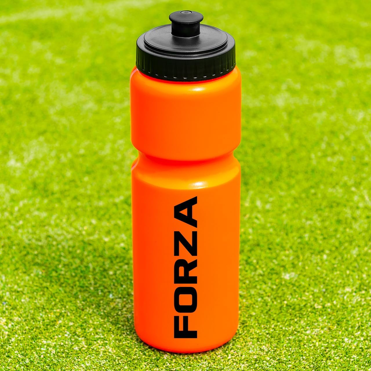 FORZA 750ml Sports Water Bottle | BPA-Free Water Bottles with Durable, Easy-Squeeze Design – Multiple Colours Available (Pack of 1, Orange)