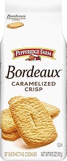 Pepperidge Farm Bordeaux Caramelized Crisp Cookies, 6.75 Oz Bag
