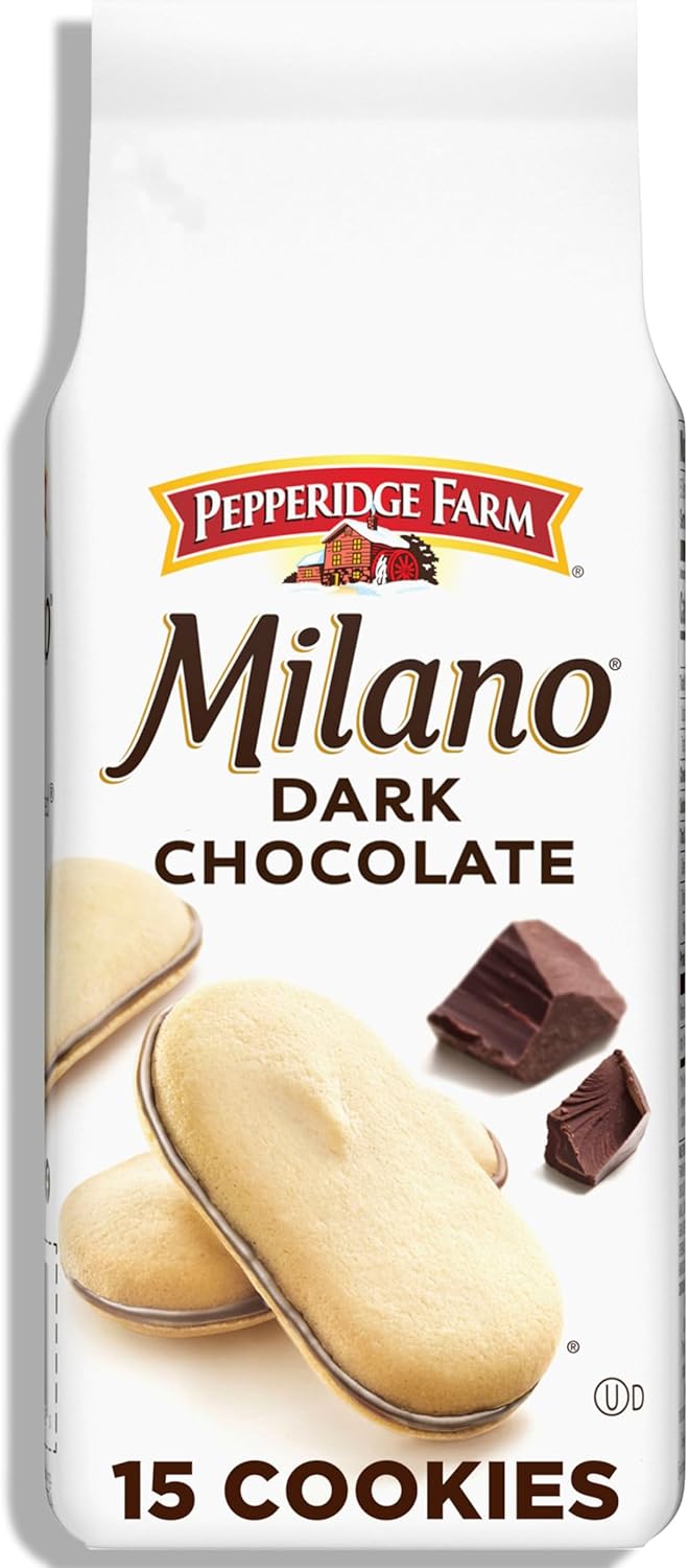 Pepperidge Farm Milano Dark Chocolate Cookies, 6 oz. Bag