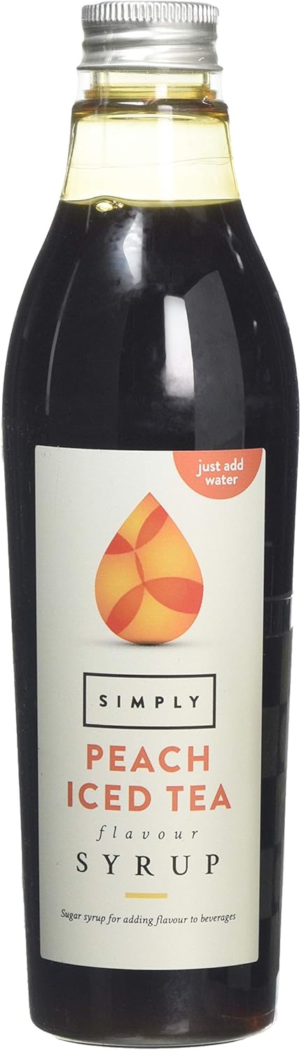 Simply Peach Iced Tea Syrup, 250 ml