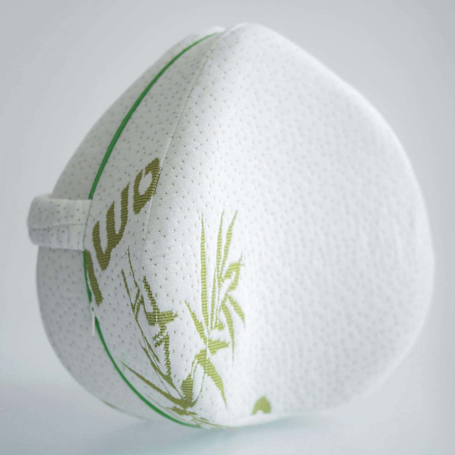 Yorkshire Homeware Knee Support Pillow | Memory Foam Leg Pillow | Bamboo Fibre Wedge Cushion | Leg Positioner elevation pillow With Strap | Pregnancy, Lower Back Hip Support