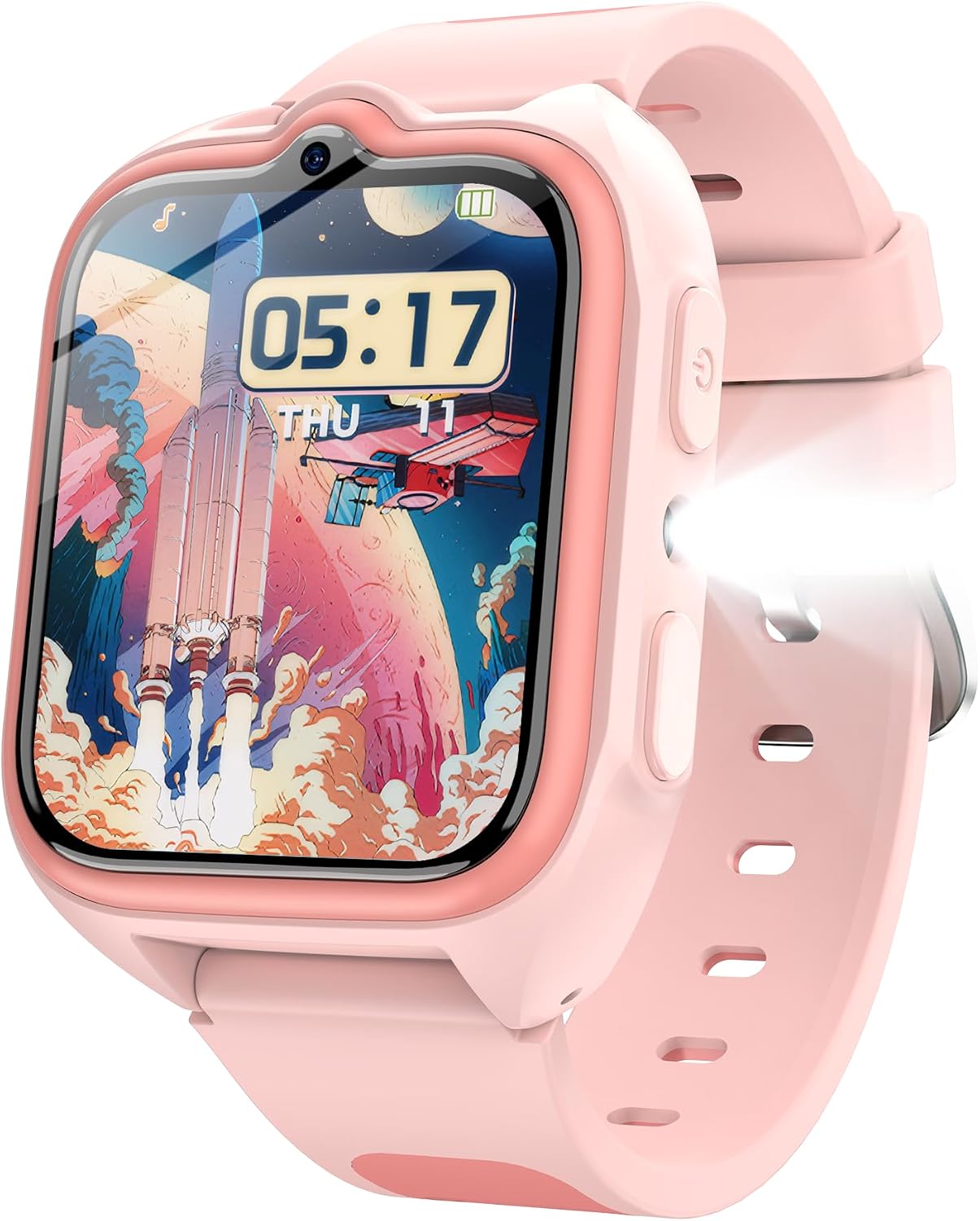 Military Smart Watch for Men（Bluetooth Calling）, Fitness Watch with Flashlight,Compass,960mAh Battery,120+ Sports,SpO2 Heart Rate Sleep Monitor,Step Counter,IP68 Waterproof Smartwatch for iOS Android