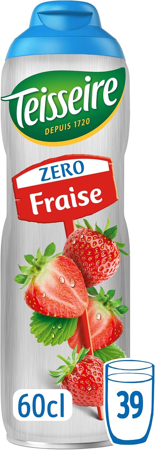 Teisseire Zero Strawberry 600ml