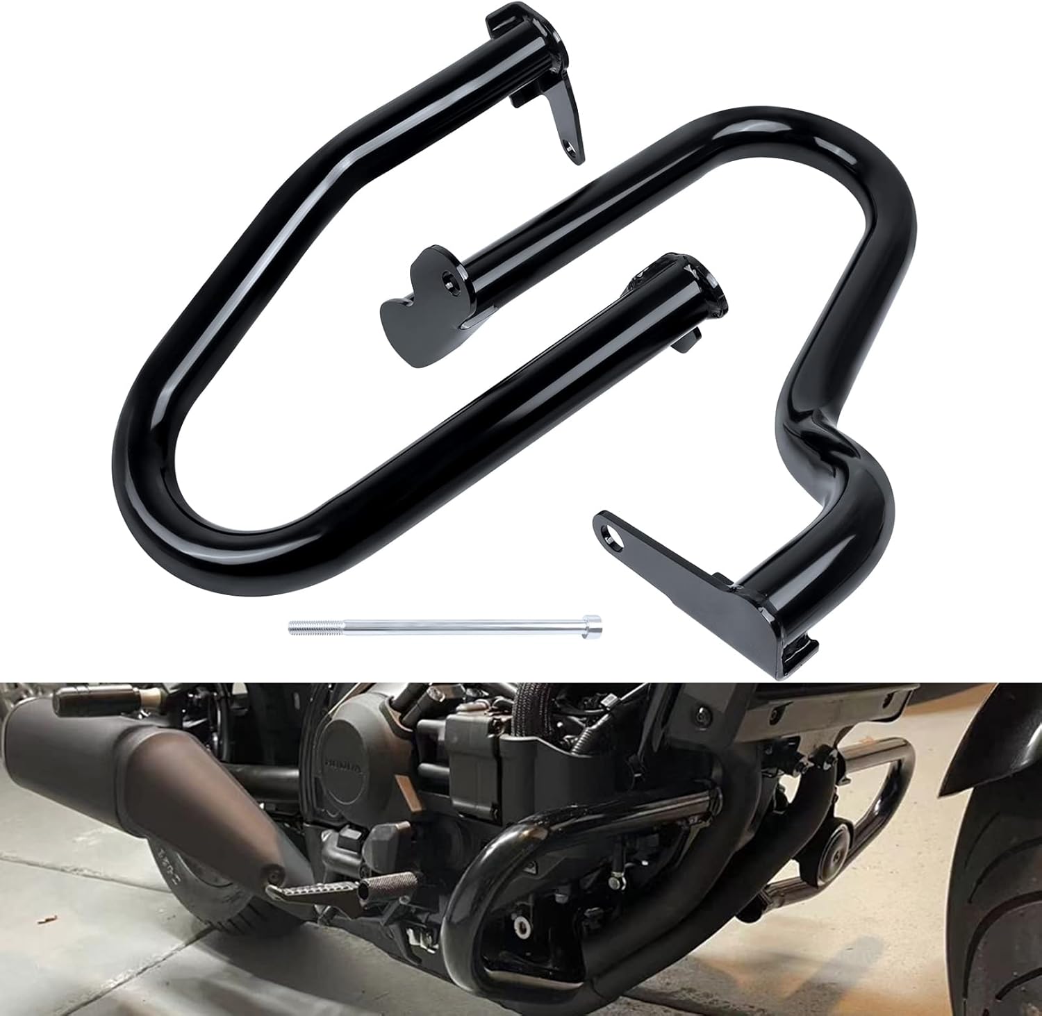 BAIONE Engine Guard Highway Crash Bars Replacement for Honda Rebel 1100 DCT CMX1100 CMX 1100 2021 2022 Motorcycle Falling Protection